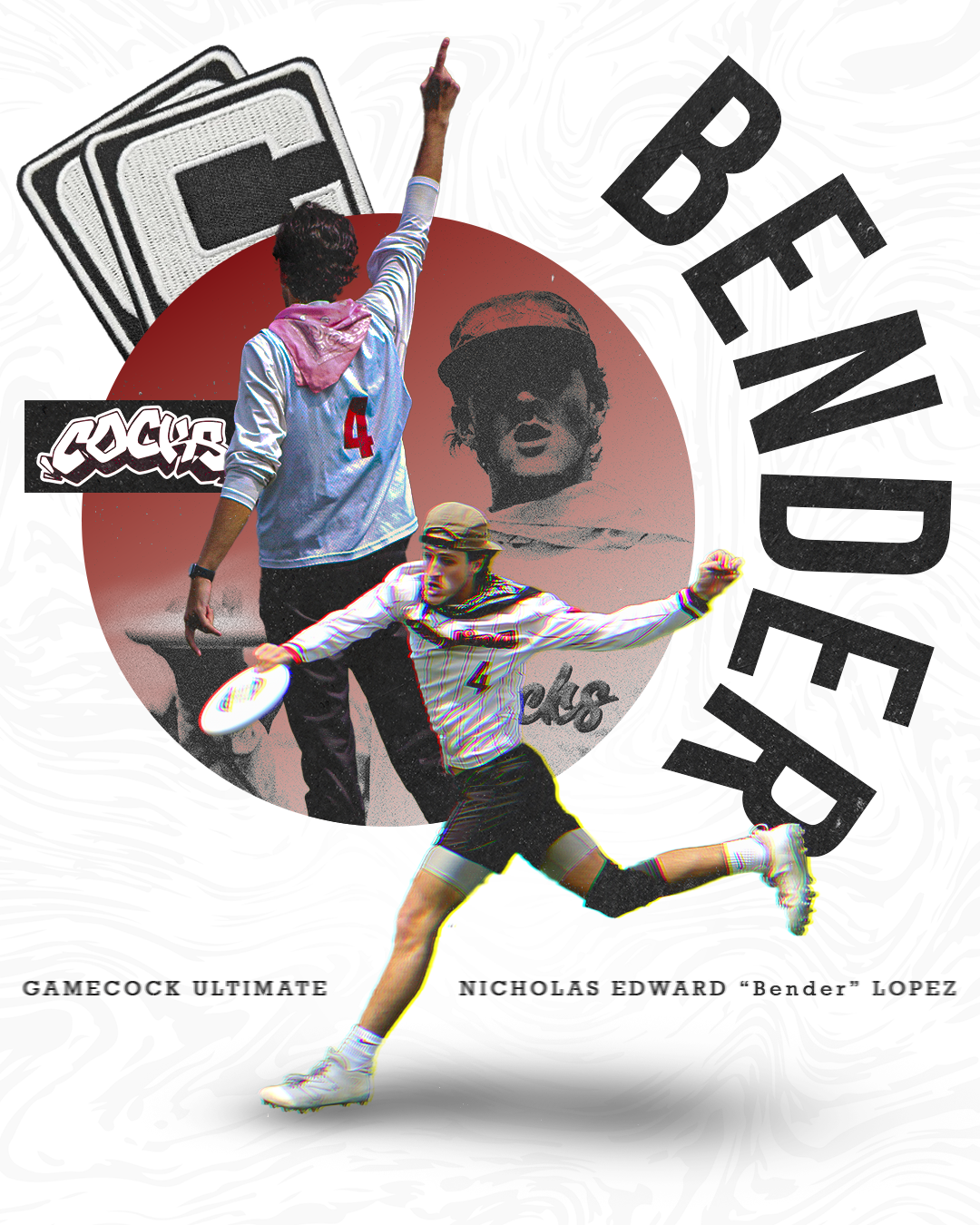 Layered Graphic Introducing a New Captain